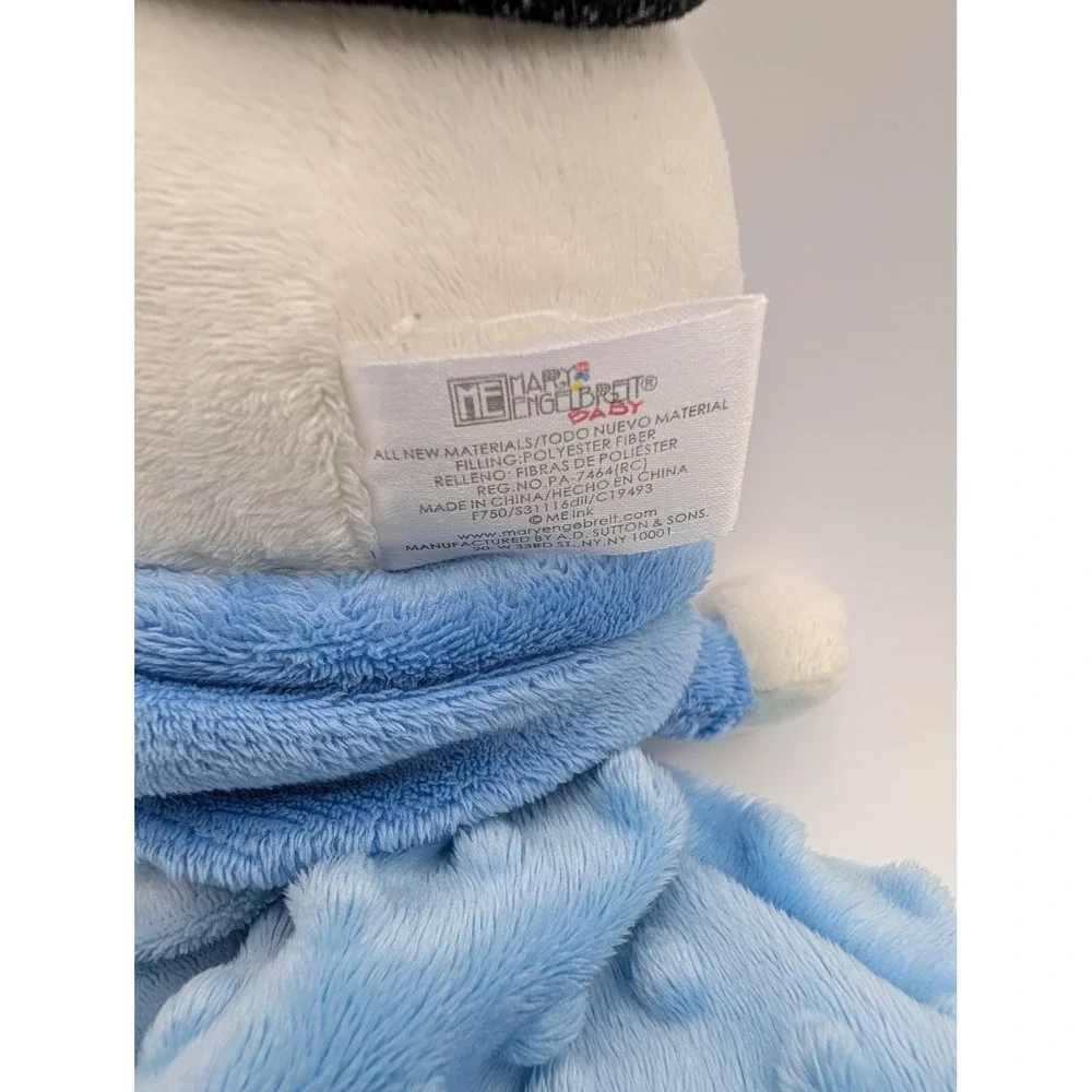 Mary Engelbreit Baby Humpty Dumpty Blue Minky Satin Security Blanket Lovey F750
